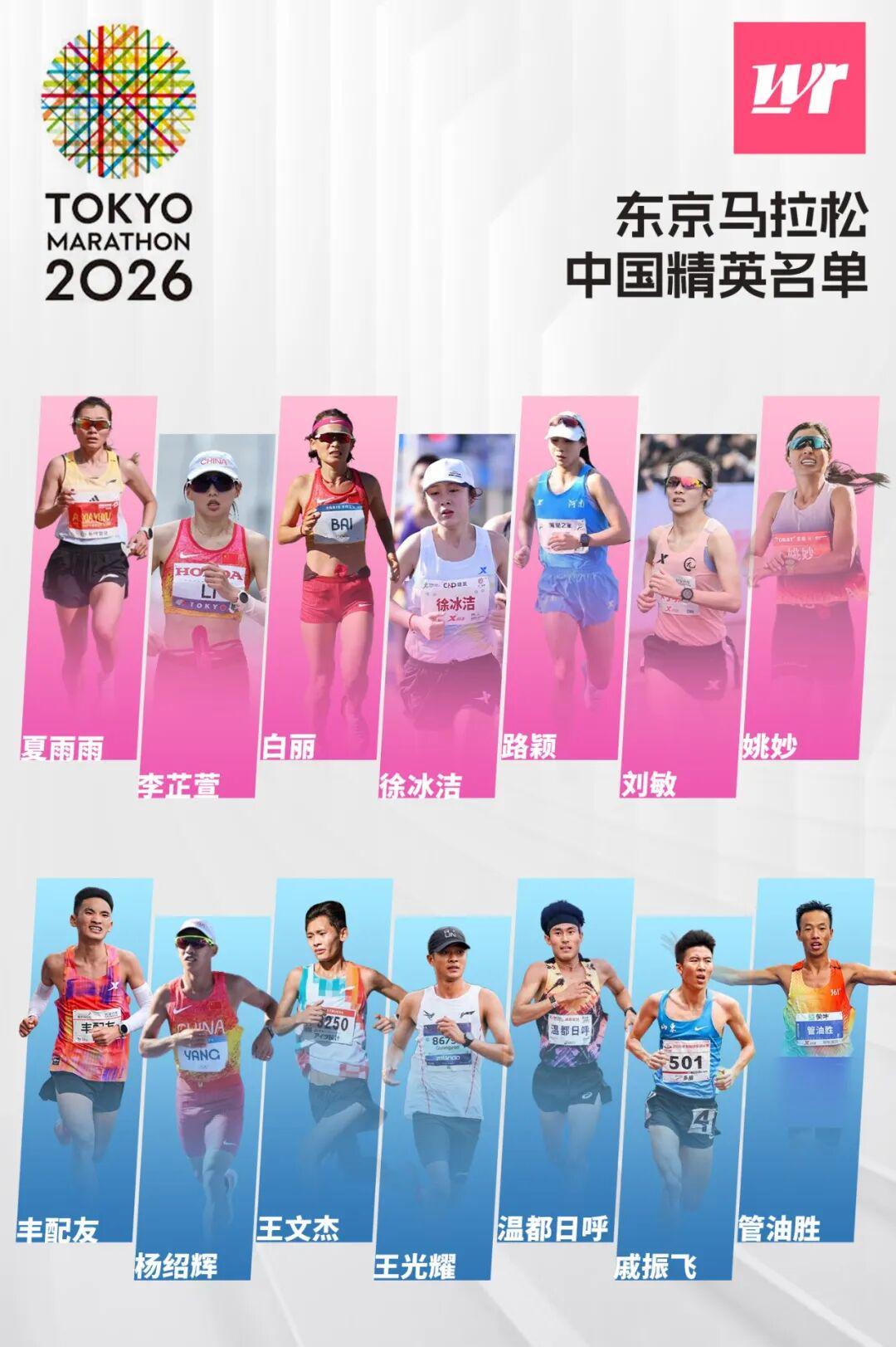 东京马拉松｜中国七剑客/七仙女会师大满贯，谁能PB成关注点